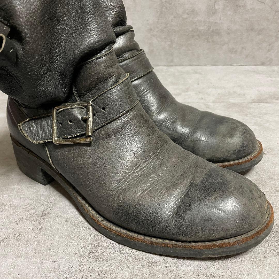 【エゴトリッピング】（8）エンジニアブーツ ブラック レザー