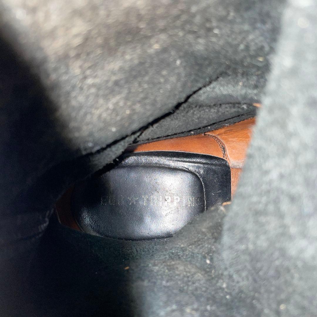 【エゴトリッピング】（8）エンジニアブーツ ブラック レザー