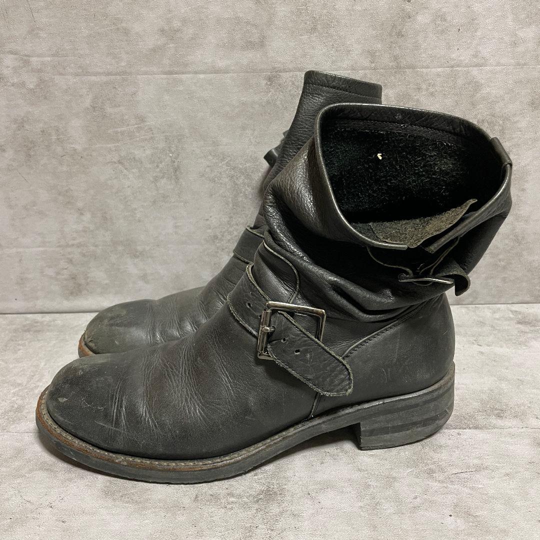 【エゴトリッピング】（8）エンジニアブーツ ブラック レザー