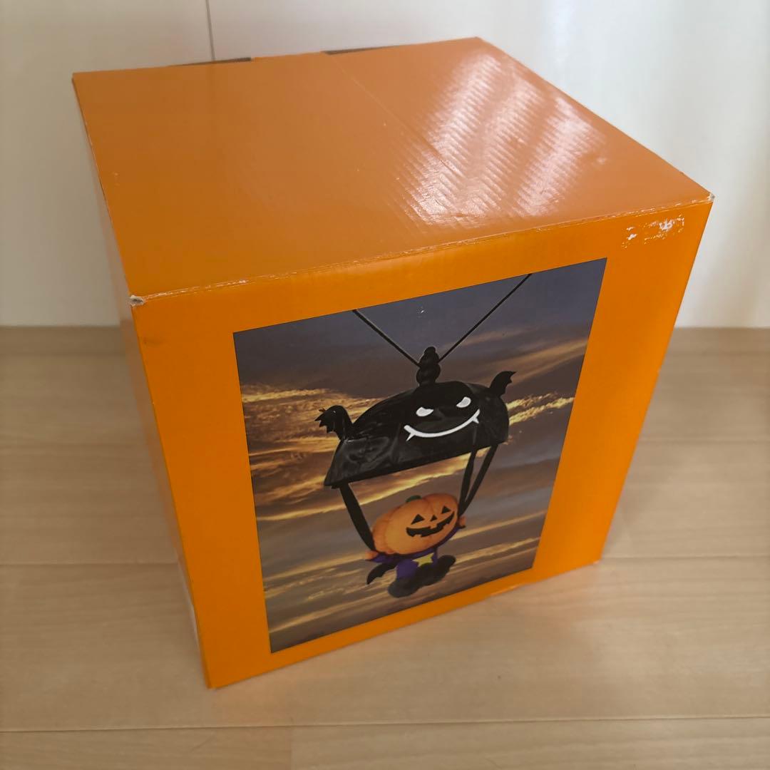ハロウィン飾り　カボチャ　パラシュート　ハロウィン　電動　箱付き