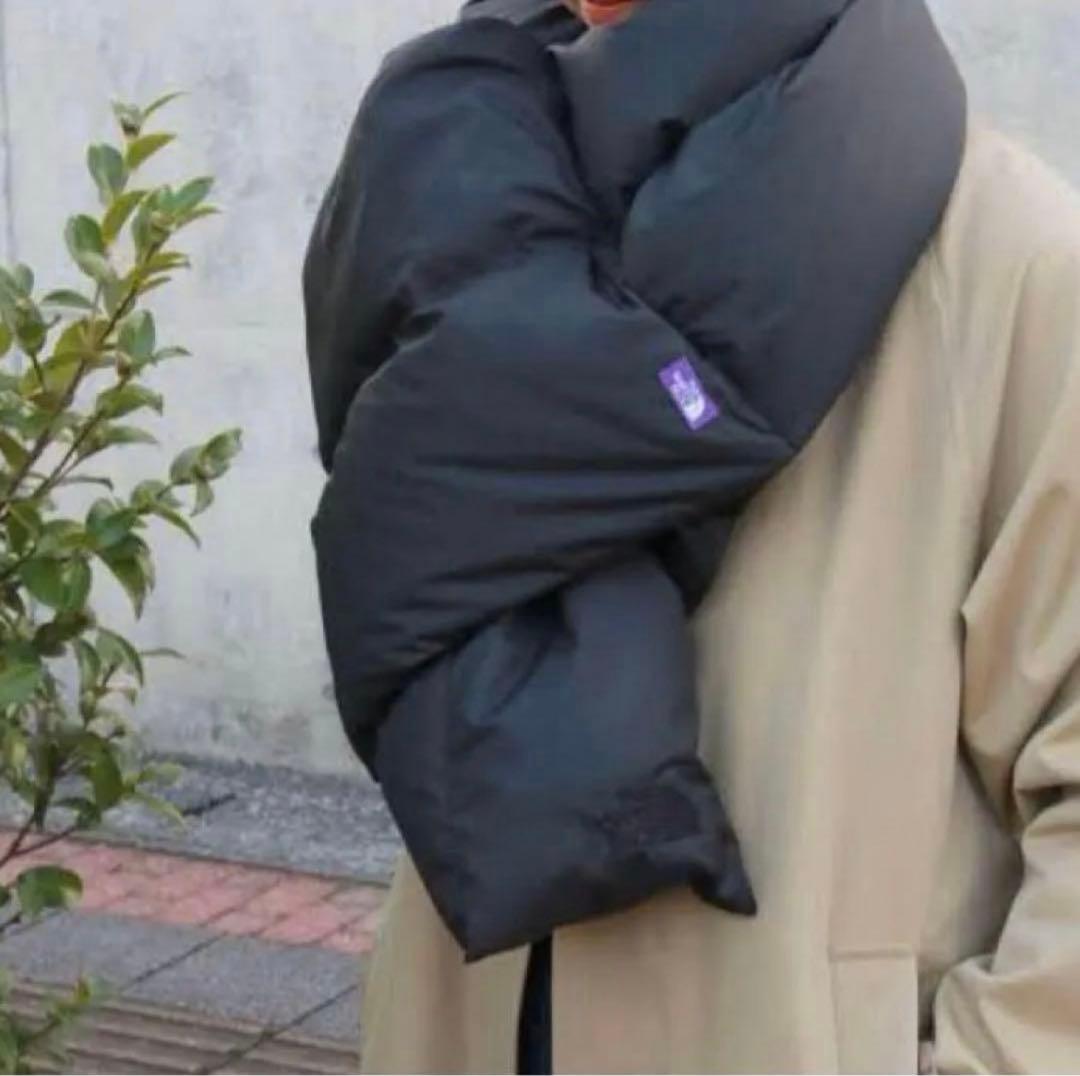 THE NORTH FACE ノースフェイス パープルレーベル ダウンマフラー