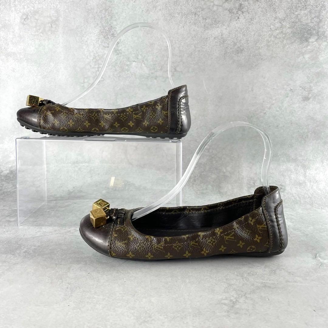 美品★ルイヴィトン　モノグラム　バレエシューズ　フラットシューズ　サイズ36