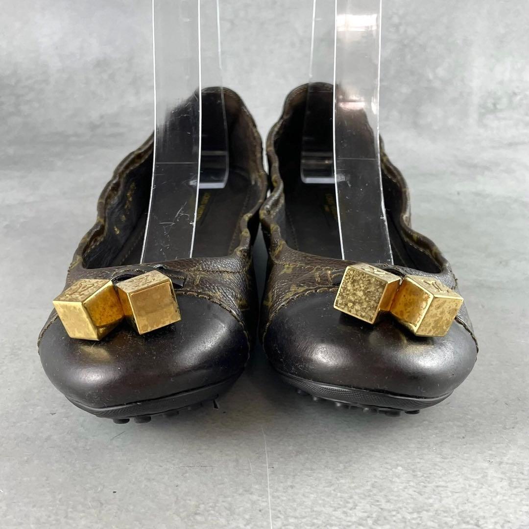 美品★ルイヴィトン　モノグラム　バレエシューズ　フラットシューズ　サイズ36