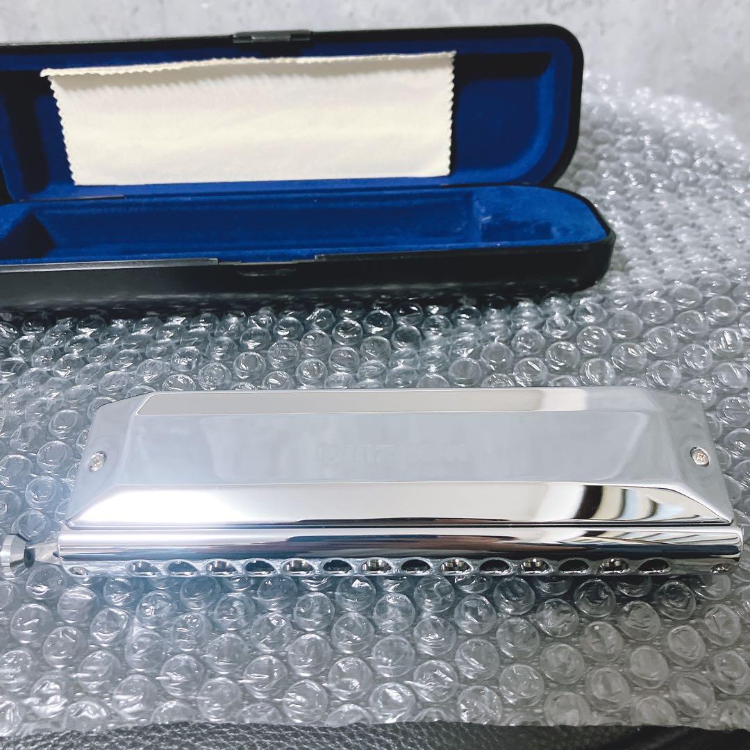 【極美品】 スズキ SCX-56 V2クロマチックハーモニカ 14穴56音