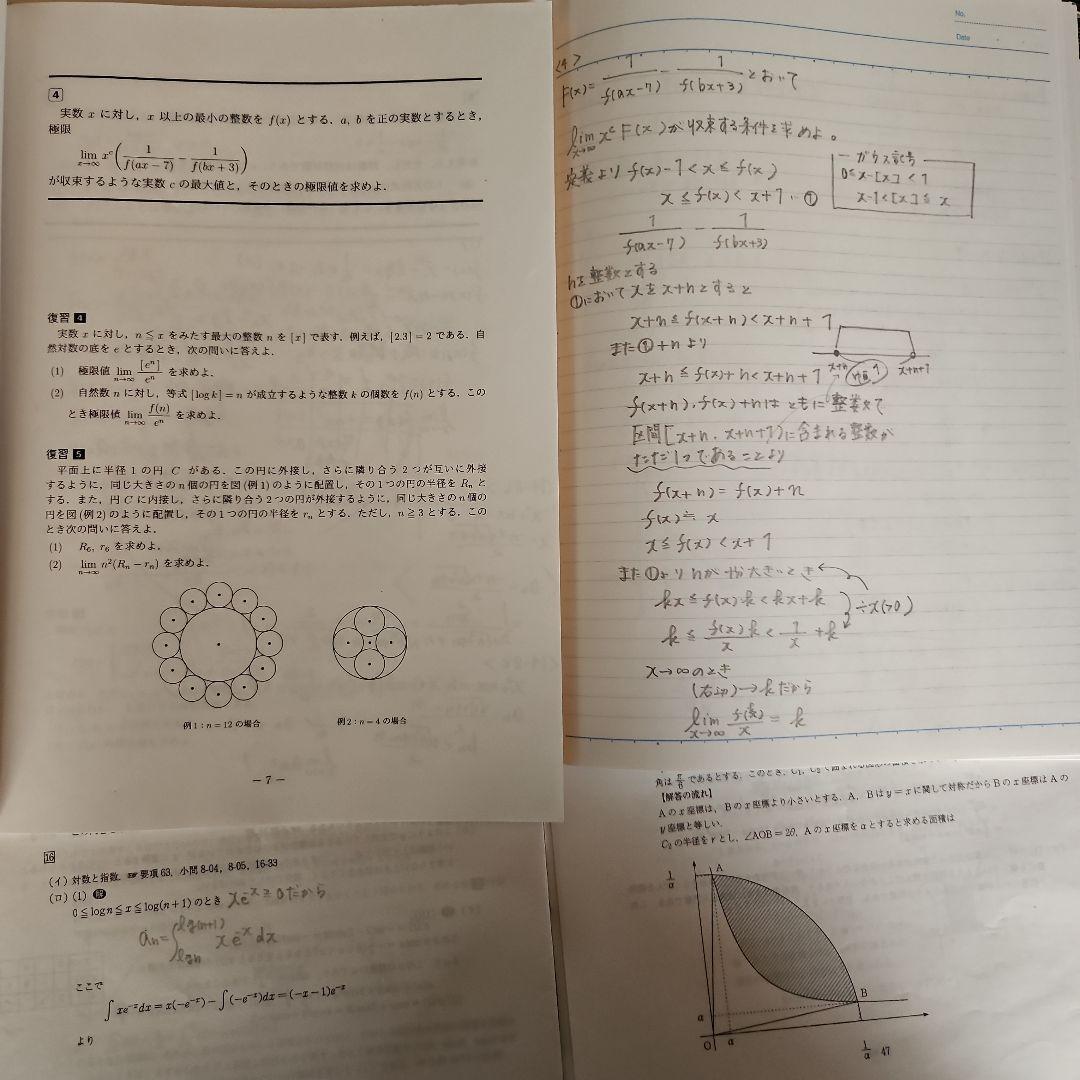 数学特講 (III C) 杉山義明　2024大阪校版