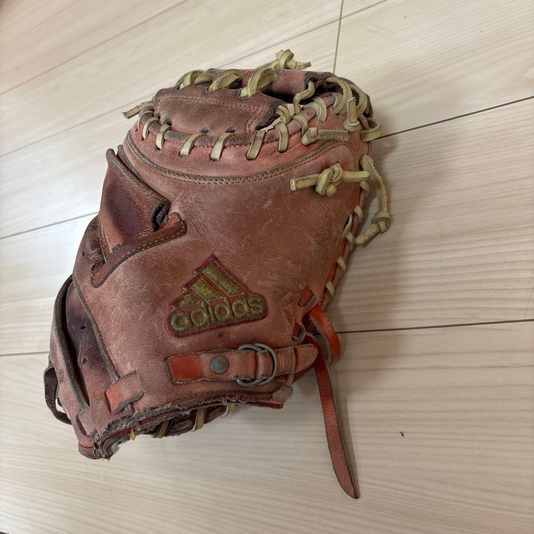 adidas レザー 硬式野球グローブ