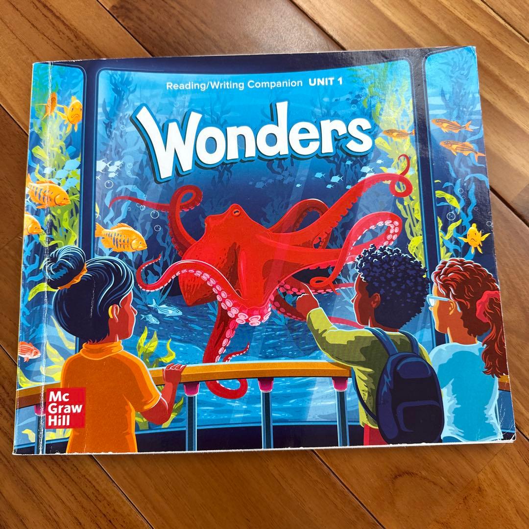 Wonders リーディング/ライティングコンパニオン ユニット1-10 年長