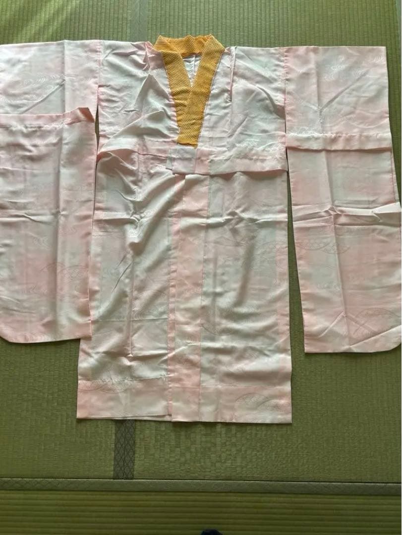 中振袖作り帯フルセット京紅型　ハーフ成人式　十三参り　袴にも合います　小柄な方