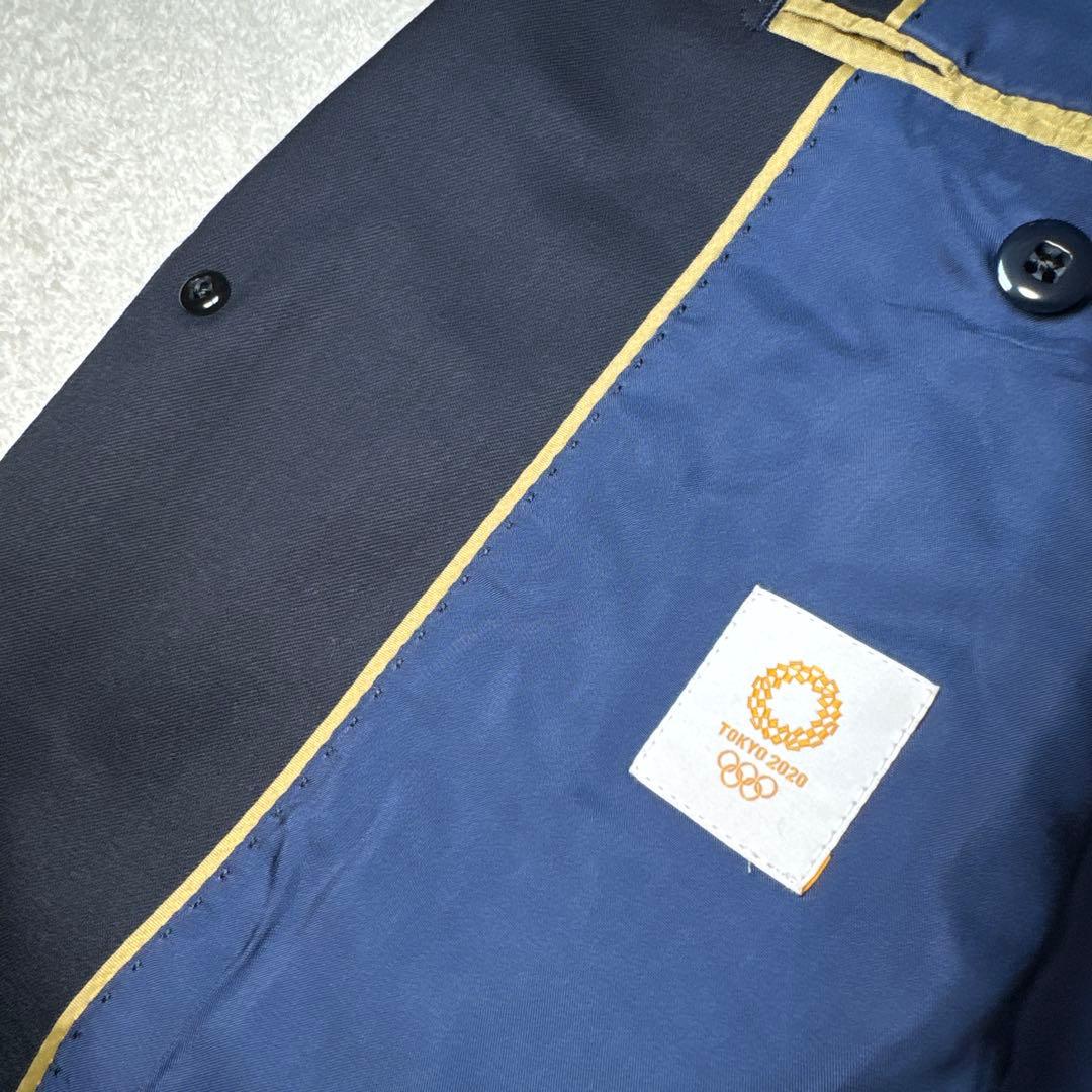 54 未使用　春夏　AOKI アオキ　スーツ　ネイビー　東京2020 AB5