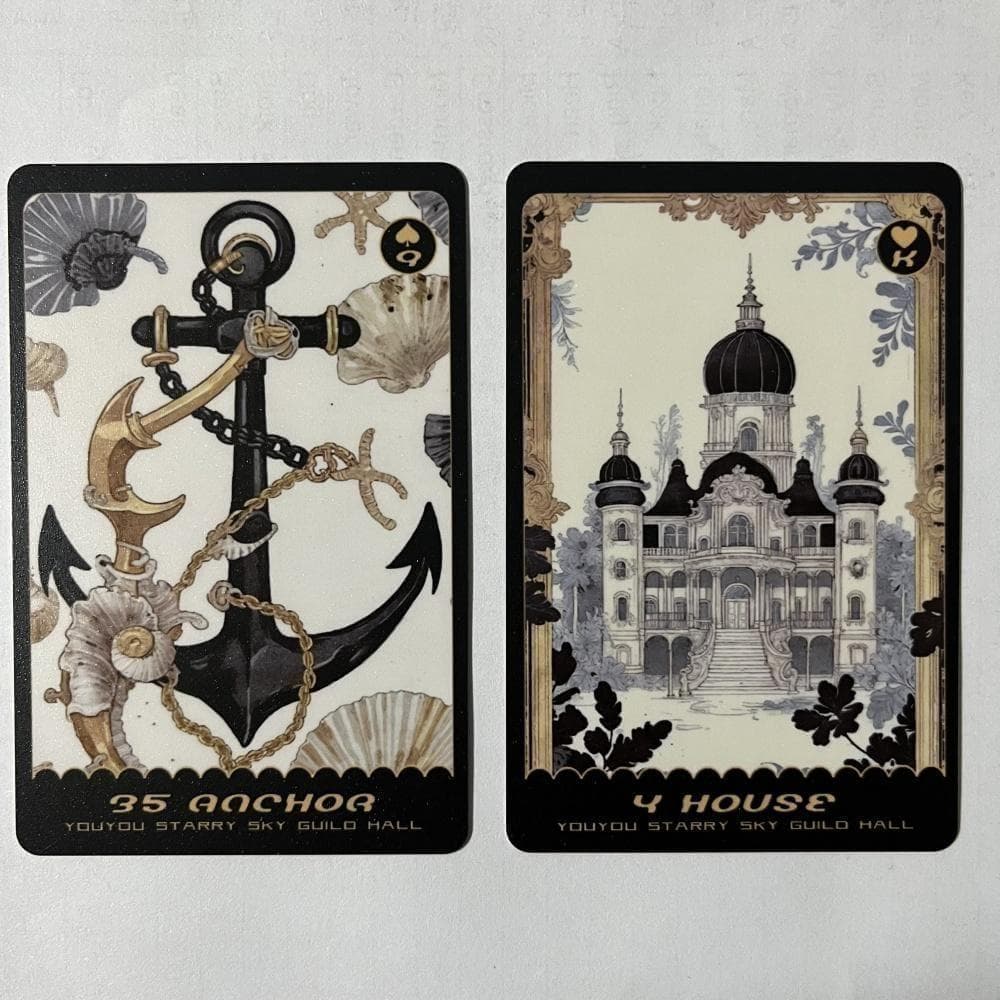 【正規品ルノルマンカード】美麗✨海外インディーズ✨シックで上品な色彩のデッキ