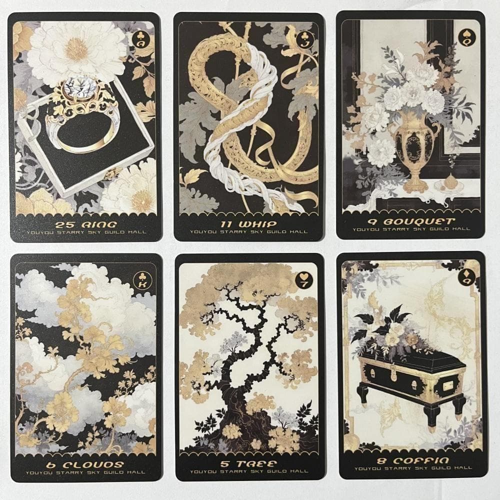 【正規品ルノルマンカード】美麗✨海外インディーズ✨シックで上品な色彩のデッキ