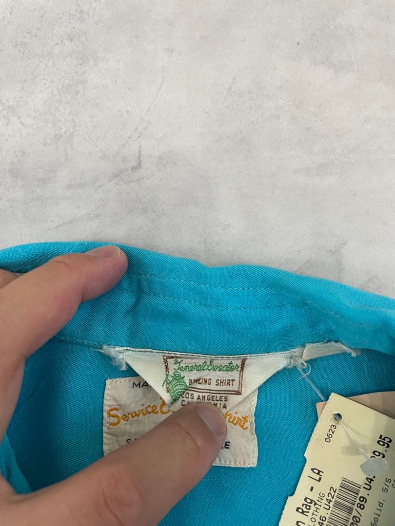 50s 60s ボーリングシャツ service bowling shirts