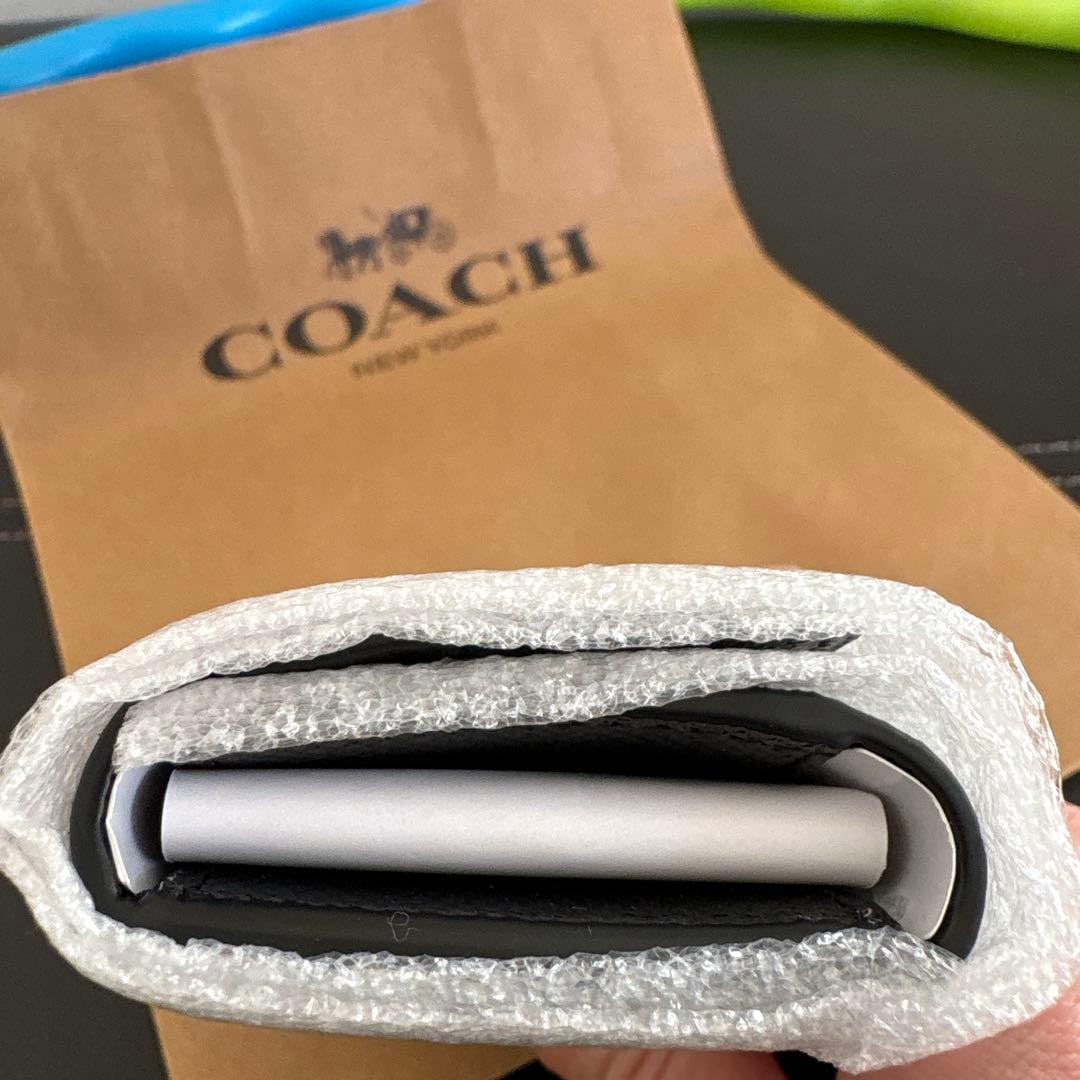 COACH 6リングキーケース　新品未使用　ブラック