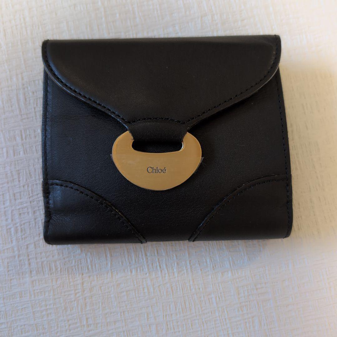 Chloe ブラック 二つ折り財布
