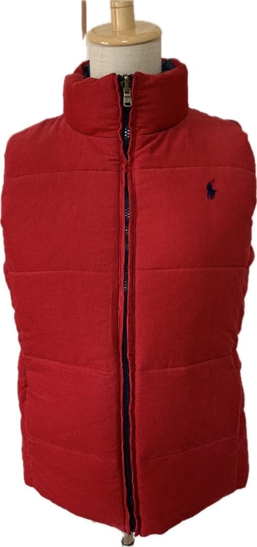 POLO RALPH LAUREN☆レディースダウンベスト☆アウターS~M相当