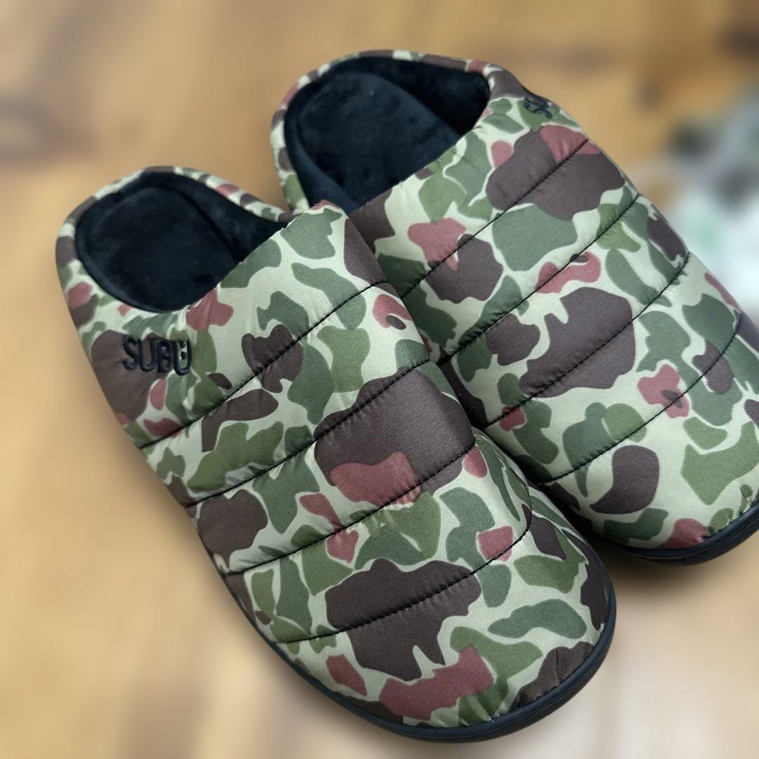 未使用　SUBU SB-533 迷彩　カモ　サボ　サンダル