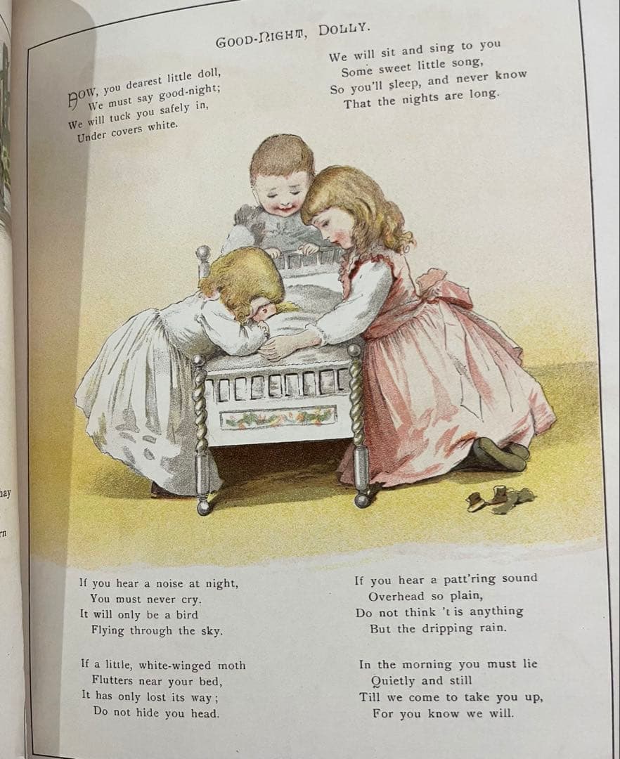 N o.380 希少 アンティーク 洋書 絵本 ビクトリアン 児童書 童謡