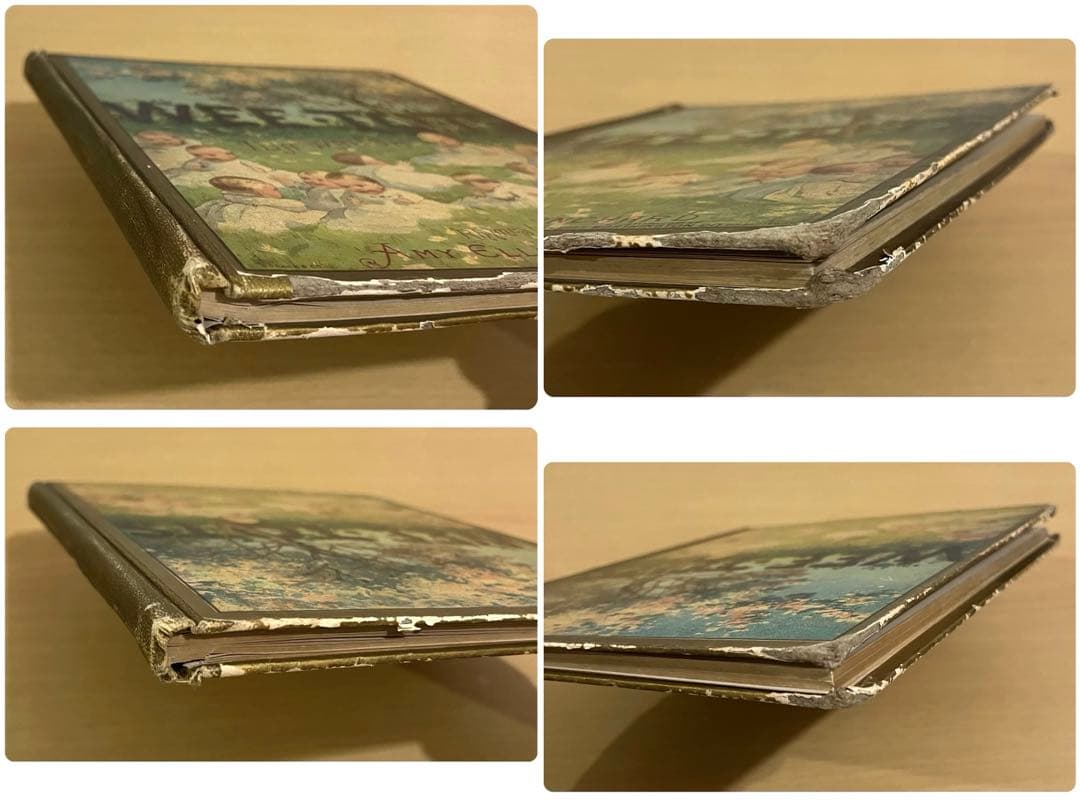 N o.380 希少 アンティーク 洋書 絵本 ビクトリアン 児童書 童謡