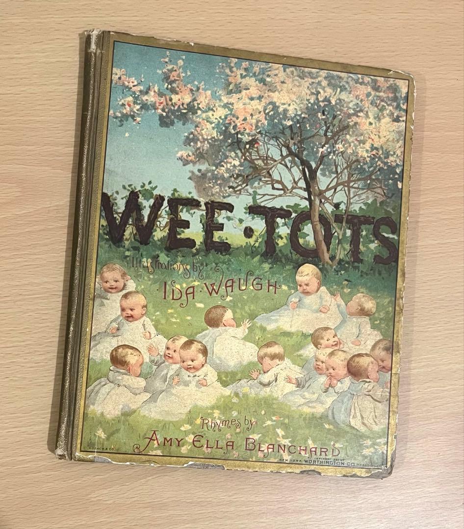 N o.380 希少 アンティーク 洋書 絵本 ビクトリアン 児童書 童謡