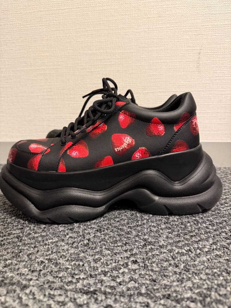 hysteric glamourスカルベリースカルドクロ厚底 24㎝