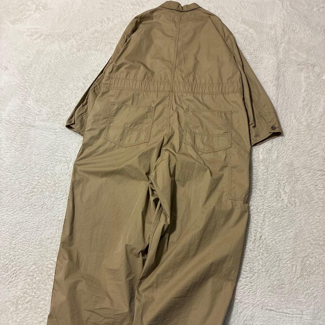 BEAMS BOY ビームスボーイ　ビックワークオールインワン　ベージュ