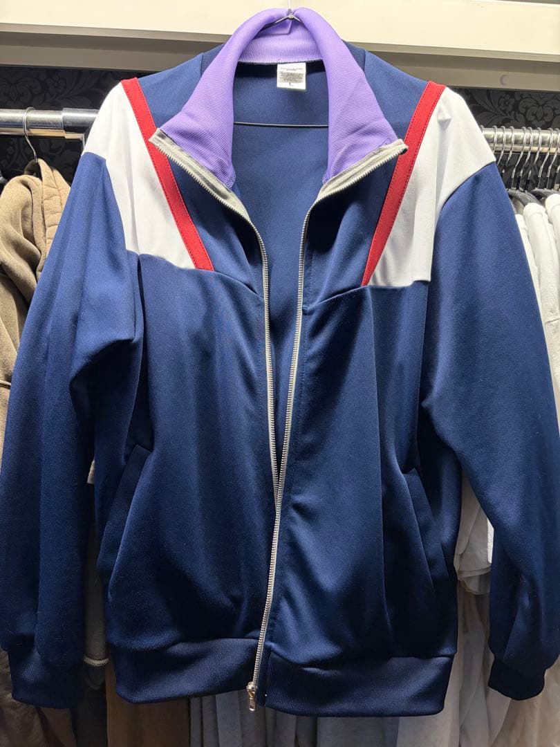 エヴァンゲリオンストア シンジのジャージ サイズL 紺色 スポーツジャージ