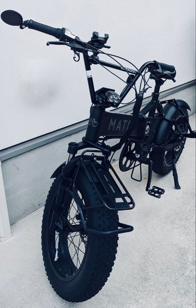 MATE 電動アシスト自転車 ブラック 20インチ