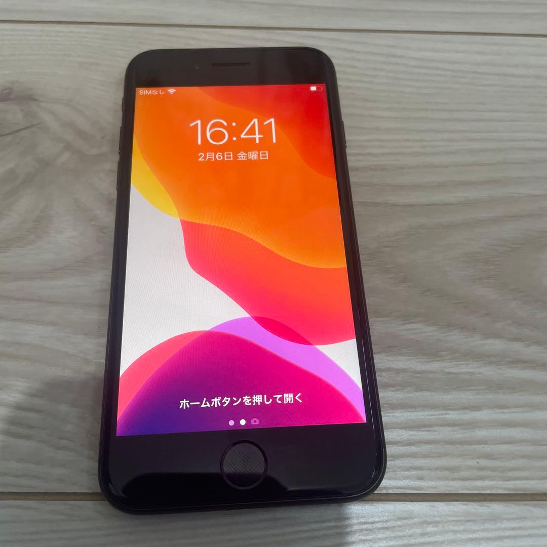 iPhone 8ブラック バッテリー93% SIMフリー　64GB