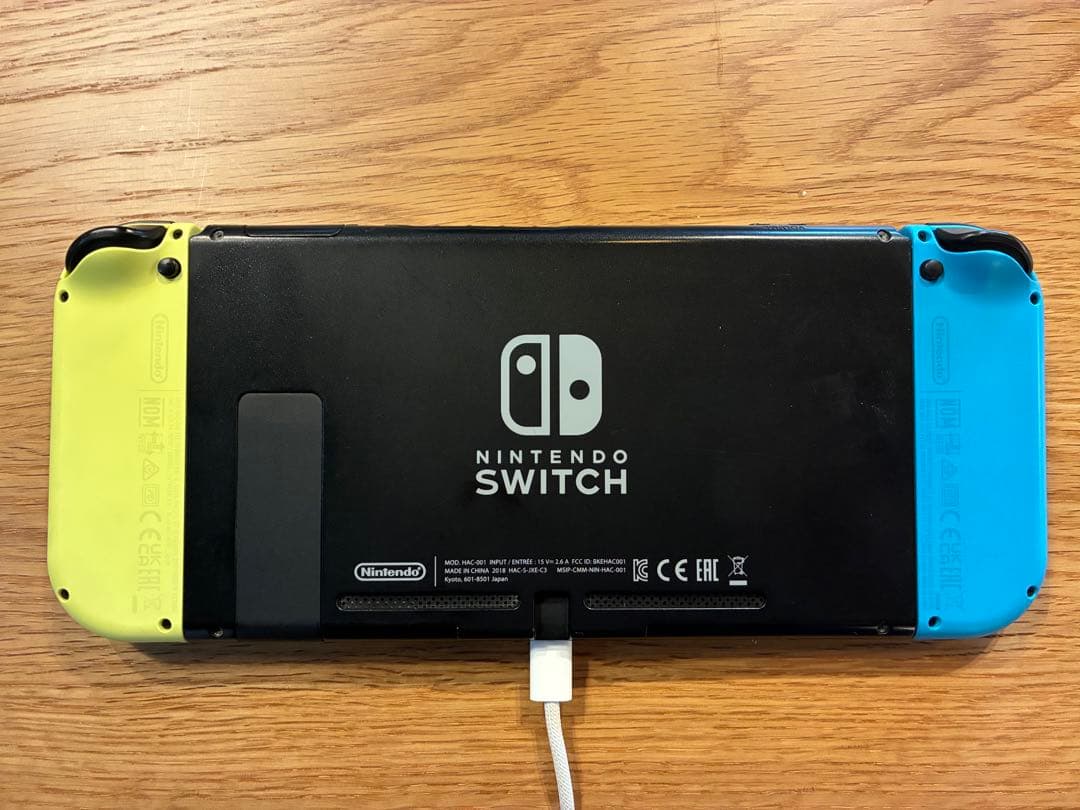 Nintendo Switch 本体 青/黄 Joy-Con ケース付き