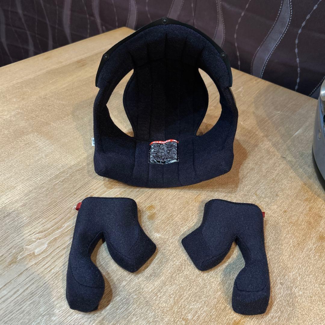 SHOEI　GLAMSTER バサルトグレー　XL フォトクロミックシールド付き