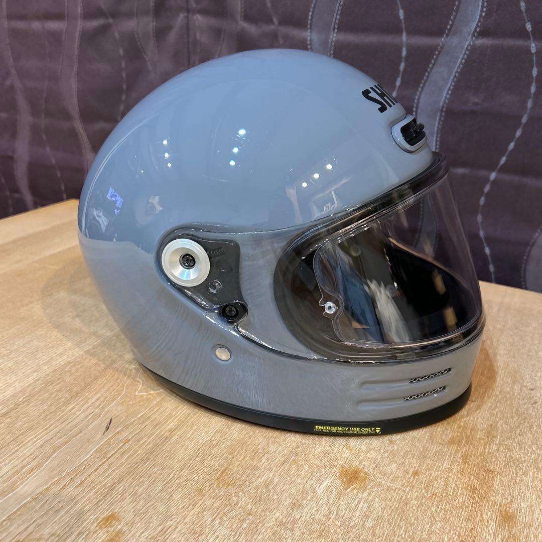 SHOEI　GLAMSTER バサルトグレー　XL フォトクロミックシールド付き