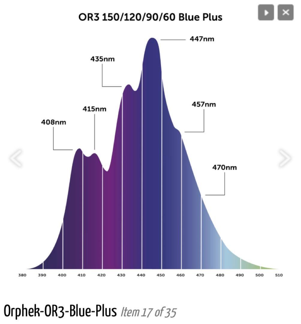 【新品未開封】ORPHEK OR3 90 Blue Plus LED