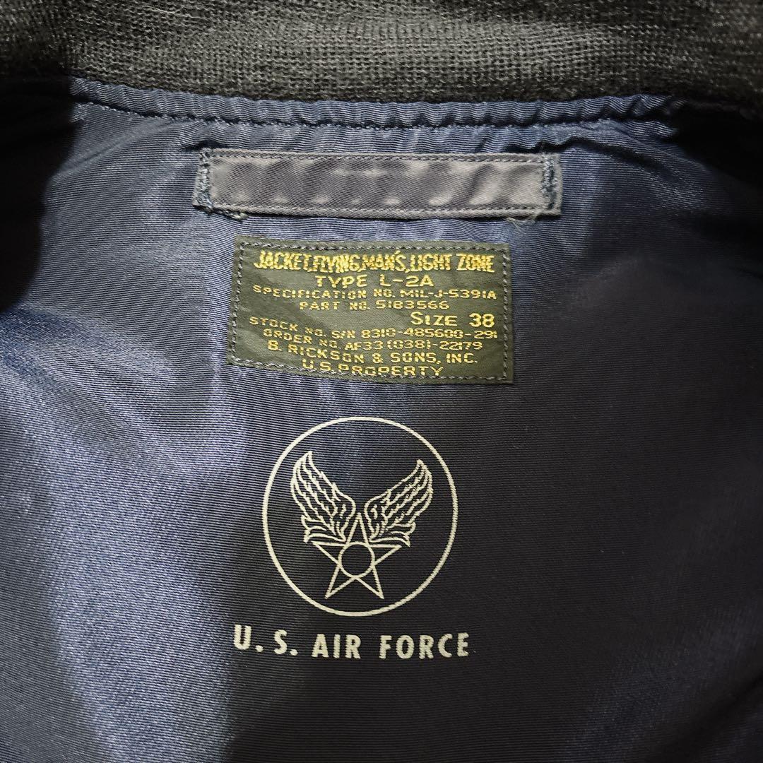 未使用級 BUZZ RICKSON’S L-2A フライトジャケット ネイビー