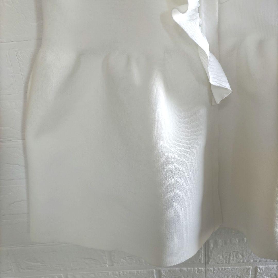 UNITEDARROWS　ユナイテッドアローズ　フリルニットベスト