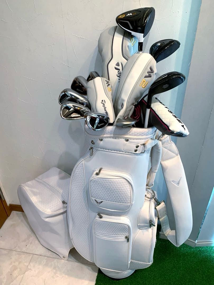 ほぼ新品未使用　テーラーメイド　M2 レディースゴルフクラブ フルセット　優しい