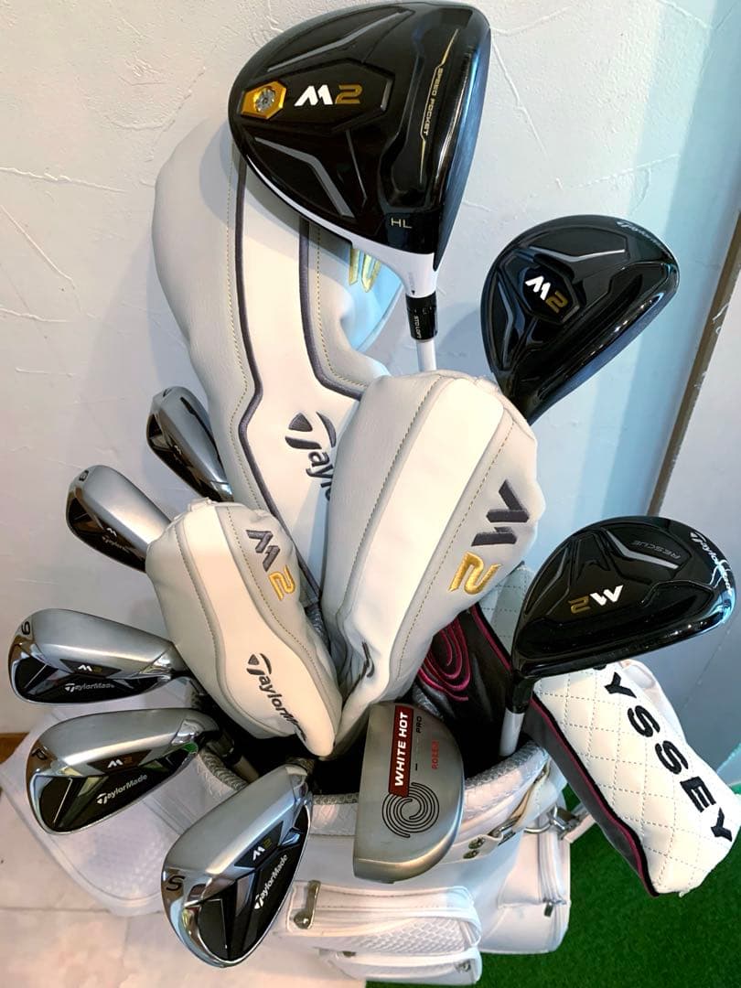ほぼ新品未使用　テーラーメイド　M2 レディースゴルフクラブ フルセット　優しい