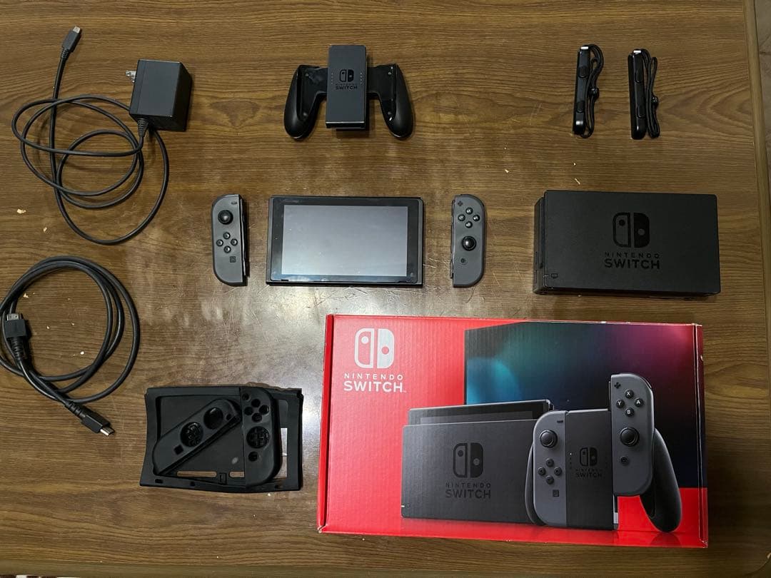 Nintendo Switch 本体 グレー(バッテリー強化版)