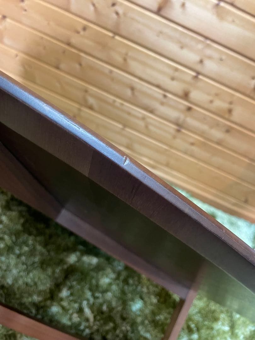 関家具　ローテーブル　センターテーブル　丸テーブル大　ウォールナット