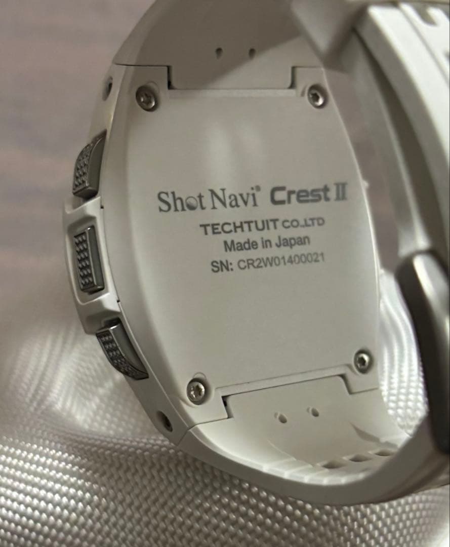 ショットナビ　クレスト2 ホワイト