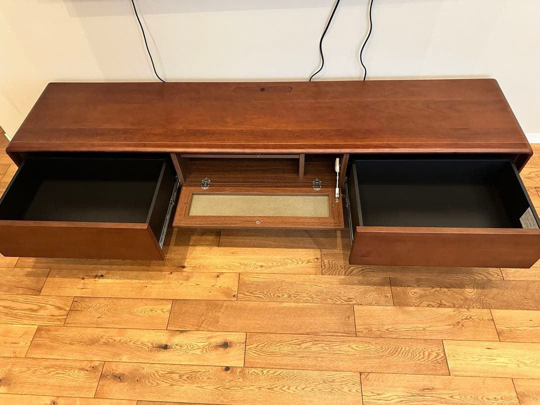 木下家具　ラドム　木製テレビボード　ウォールナット突き板