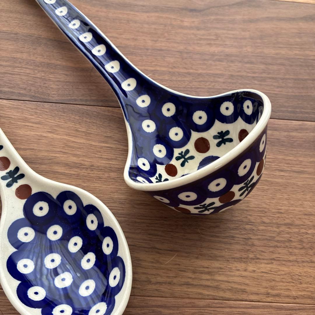 【新品】ポーリッシュポタリー キッチンツール＆ホルダー セット レア商品