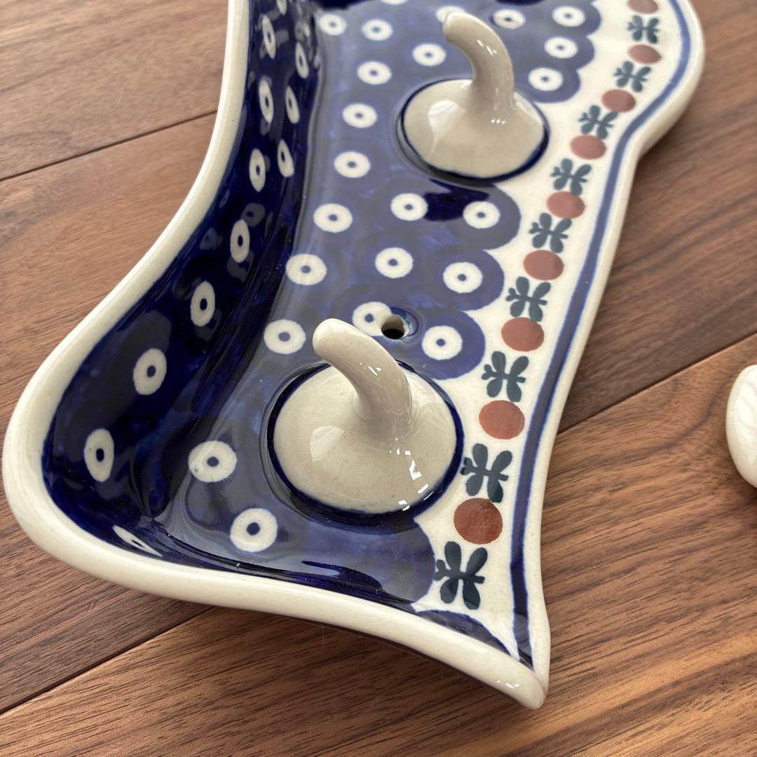 【新品】ポーリッシュポタリー キッチンツール＆ホルダー セット レア商品