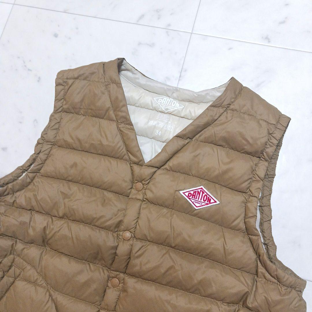 DANTON ダントン インナーダウンベスト ナイロン 軽量 アウター 定番