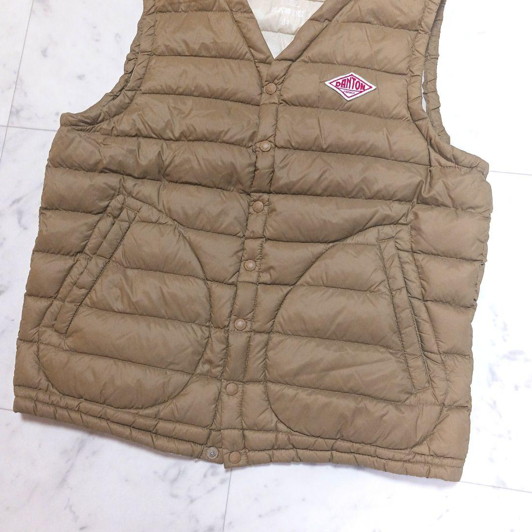 DANTON ダントン インナーダウンベスト ナイロン 軽量 アウター 定番
