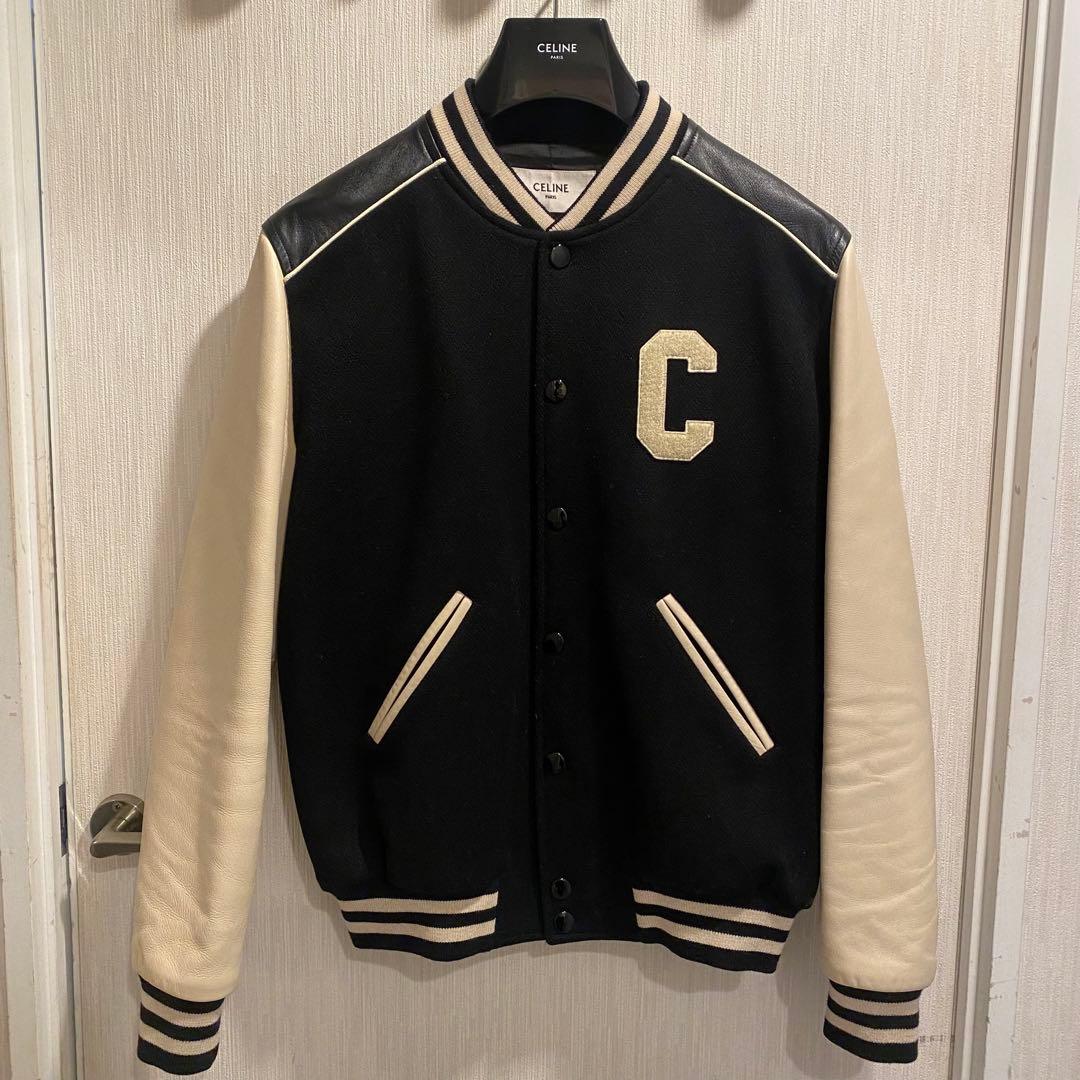 celine スタジャン　テディジャケット　48