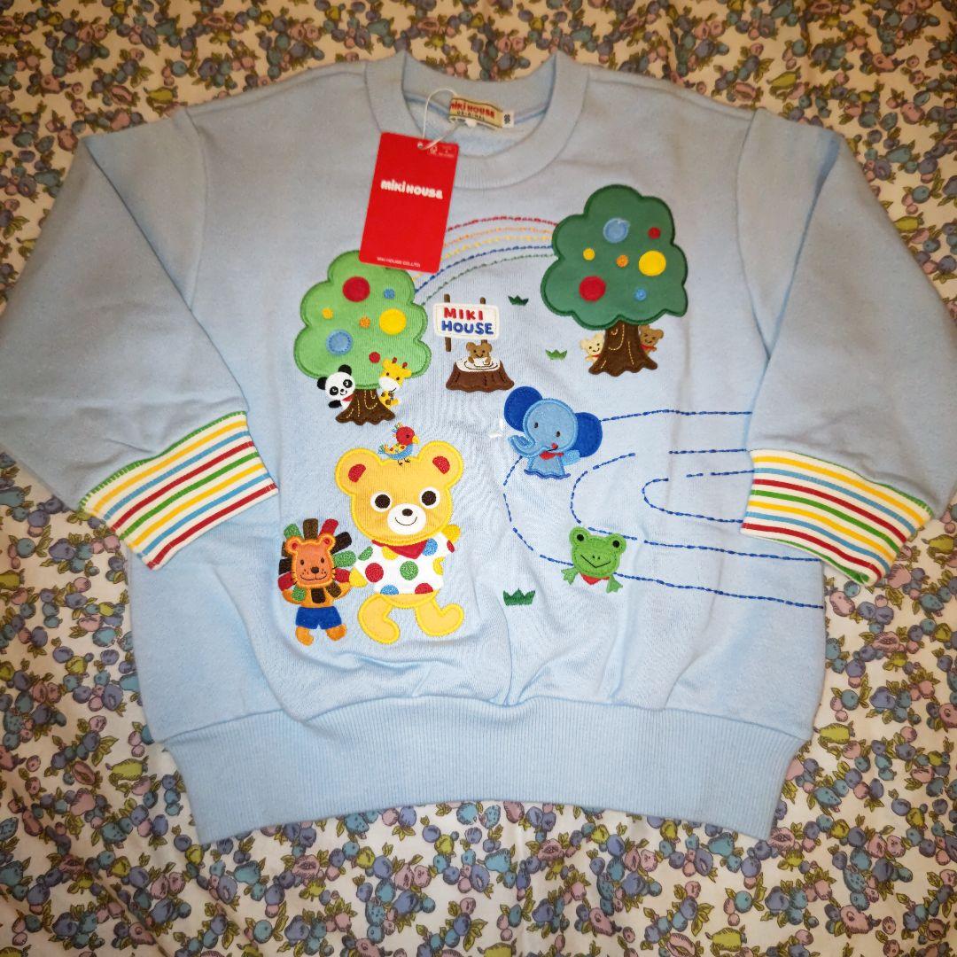 MIKI HOUSE 豪華トレーナー