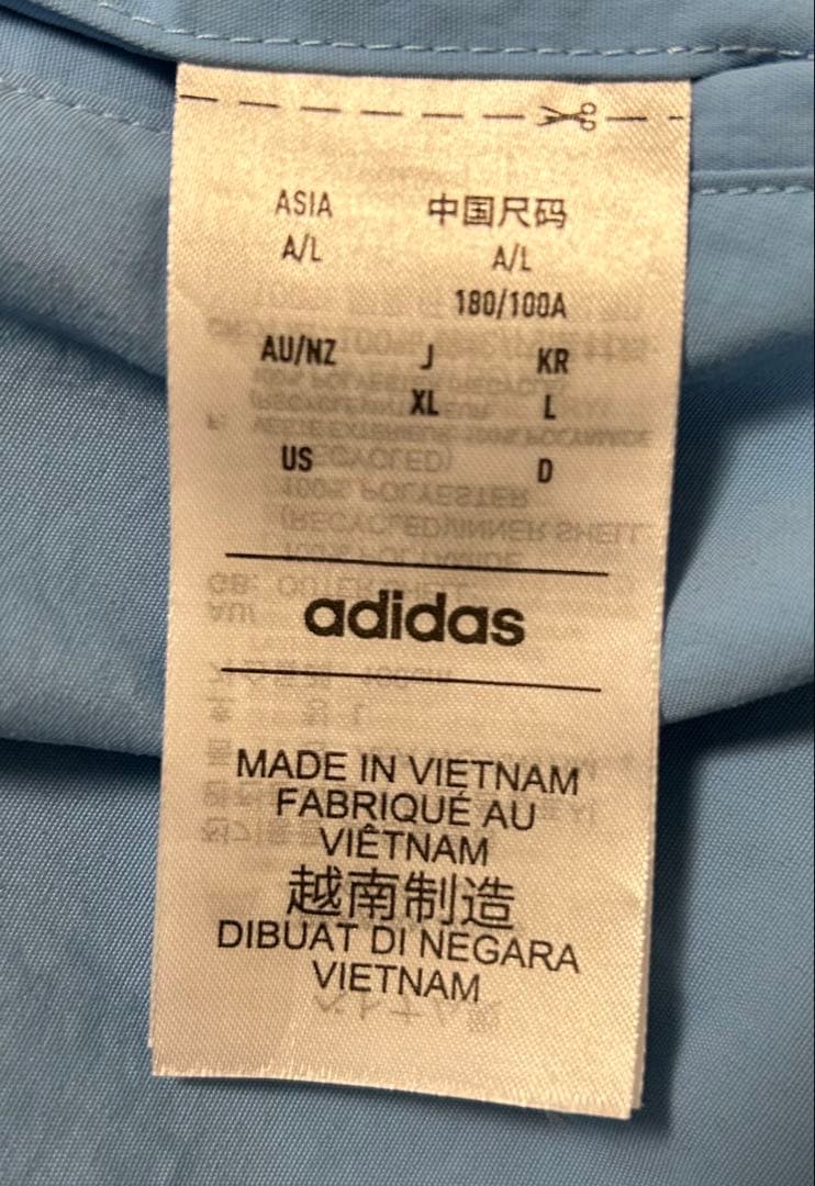 アルゼンチン代表　2022年　adidas アンセムジャケット　XLサイズ