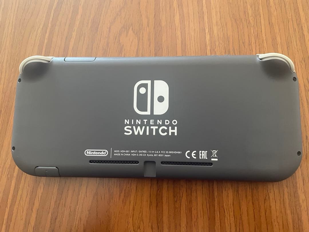 Nintendo Switch Lite グレー【箱・充電器・シリコンケース付】