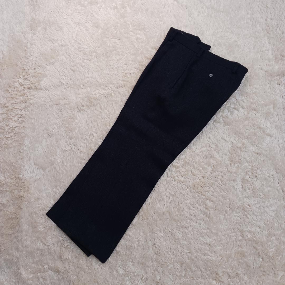 batak house cut 日本製 英国製ウール 厚手生地 ヘリンボーン 紺