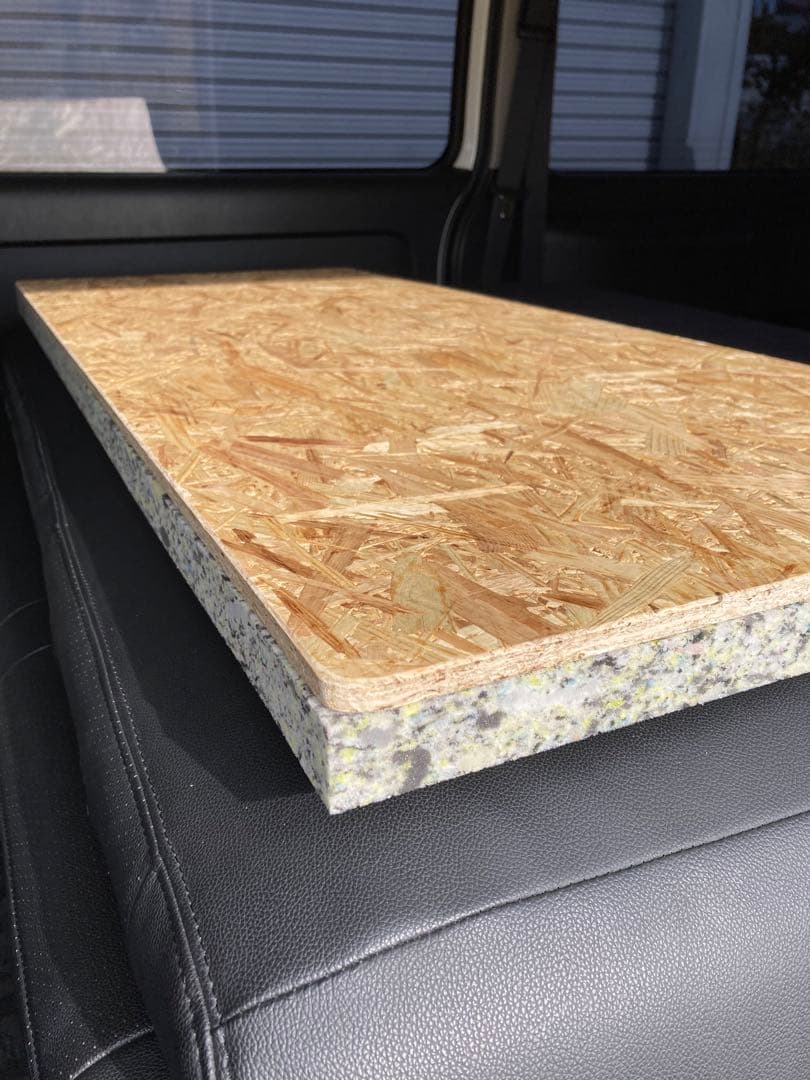 厚み3cmハイエース標準/ワイド セカンドシート バックパネル 120×50cm